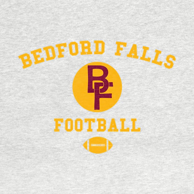 Bedford Falls Football by Exit28Studios